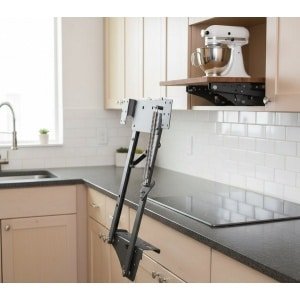 Keukenapparaat Lift Mechanisme - Uittrekbaar Mixer Lift voor Kast - Heavy Duty Hefmechanisme tot 60 LBS / 27 KG - Opvouwbare Keuken Mixer Hulp - Ruimtebesparende Keuken Accessoire - Medahomestore