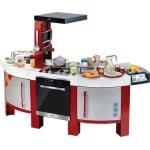 Klein Toys Miele STER keuken - 137x55x95 cm - espressomachine, oven, magnetron, gasfornuis, kraan - incl. bijpassende accessoires, licht- en geluidseffecten - multicolor