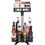 Kruidenrek Draaibaar - Kruidencarrousel Roterend - Lazy Susan Organizer voor Kruidenpotjes en Specerijen - Metaal - Keuken Accessoires - Opbergrek voor Kruiden - Handig en Duurzaam - Mooi Design