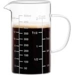 Maatbeker van Borosilicaatglas - 500 ml - Gemakkelijk Af te Lezen Keuken Accessoire