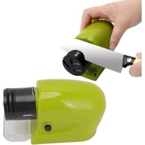 Multifunctionele Huishoudelijke Keuken Elektrische Messenslijper met Slijpsteen .