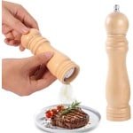 Nordivar - Houten pepermolen met verstelbare maalgraad - Keuken accessoire - Duurzaam materiaal