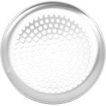 Pizzabakplaat, anti-aanbaklaag, pizzaplaat met gaten, roestvrij staal, pizzaform, rond, knapperplaat, ovenplaat, bakgereedschap voor keuken, flambée, pizza, accessoires, 23 cm