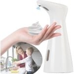 Provento - Automatische Elektrische Zeepdispenser 200ML - Schuimzeepdispenser met Infraroodsensor - Contactloos en Waterdicht - Voor Wasruimte, Badkamer, Keuken, Hotel