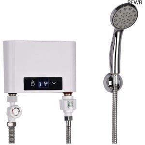 RFWR® Compacte elektrische doorstroomboiler 3500W - ideaal voor badkamer en keuken