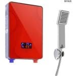 RFWR® Tankloze elektrische doorstroomboiler 6500W 30-55°C voor keuken en badkamer