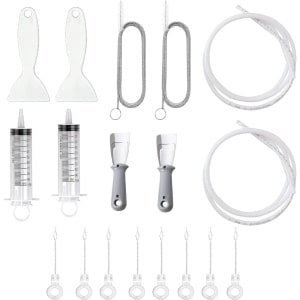 Refrigerator Drain Hole Cleaning Tool - Complete Set With 18 Pieces - Tube Cleaning Spiral Brush For Household Cleaning Of The Refrigerator - Keuken Accessoires - Onderhoudsproducten