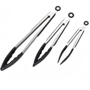 Roestvrij Stalen Grilltangen Set - 3-delige Hittebestendige Keuken Accessoires