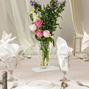 Sieraden Organizer Tray met Wit Marmerpatroon - 20,1 x 10 x 2,2 cm - Resin Bak voor Douche, Keuken & Dressoir - Decoratieve Parfum, Ring & Kaarsenhouder - Opbergbak voor Sieraden, Cosmetica & Accessoires