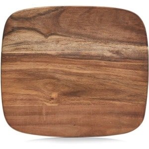 Snijplank van Hout - Natuurlijke Keuken Accessoire 28x25x1 cm