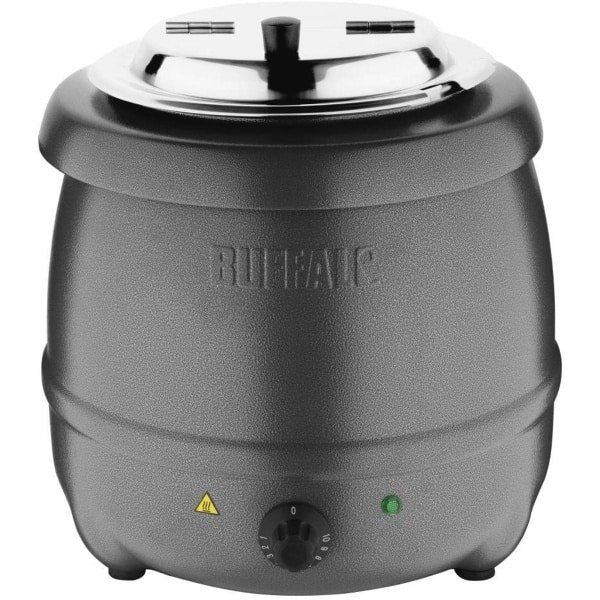 Soepwaterkoker 10L - Elektrische Kruik voor Keuken - 10L, Grafiet Grijs