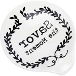 TTGoods - Keramische Lepel Rust en Vorksteun voor Keuken Fornuis - Hittebestendig Keukengerei en Gadget - Vaatwasser Veilig