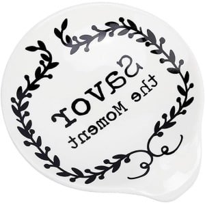 TTGoods - Keramische Lepel Rust en Vorksteun voor Keuken Fornuis - Hittebestendig Keukengerei en Gadget - Vaatwasser Veilig