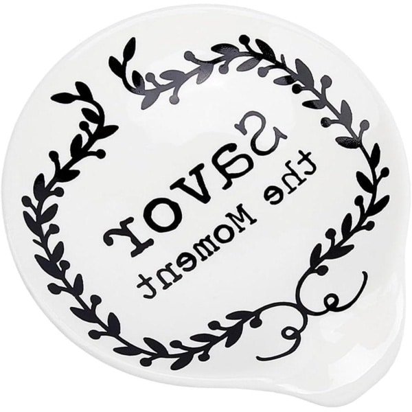 TTGoods - Keramische Lepel Rust en Vorksteun voor Keuken Fornuis - Hittebestendig Keukengerei en Gadget - Vaatwasser Veilig