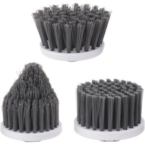 Vervangingskop voor Elektrische Draaiboen - Eenvoudige Installatie - Elektrische Schoonmaakborstelkop voor Keuken (Kleine schijf - Grote schijf - Puntige)