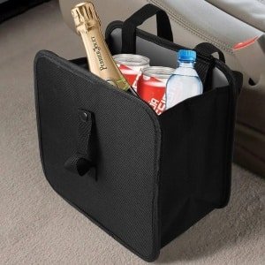 Vouwbare Prullenbak Voor Auto - Waterdicht En Lekvrij Auto Accessoire Interieur Organizer - Zwart - Voor Keuken - Kantoor