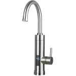 Waterkraan keuken - roestvrij staal, elektrische keukenkraan, 220 V, 3000 W, onmiddellijke warme spoelbakkraan, led-temperatuurweergave, smart heater, armatuur, doorstroomboiler, warmwaterkraan