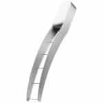 Watermeloen Snijder - voor Fruit Salade Meloensnijder - 24cm - zilver - Serveergereedschap Meloen - Roestvrijstalen - Handig Gereedschap voor het Snijden van Salade en Fruit - Keuken Accessoires