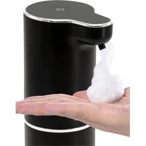 Zeepdispenser, automatisch, wandmontage met sensor, elektrische zeepdispenser met inductie, infrarood set en USB-opladen, IPX5 waterdicht, bewegingssensor Geschikt voor keuken en badkamer