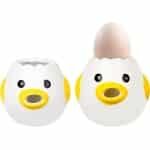 Zeynomax - Eierafscheider Kip - Creatieve Keramische Ei Yolk Separator - Keuken en Camping Accessoire - Geel - Geschikt voor Bakken - Thuisgebruik.