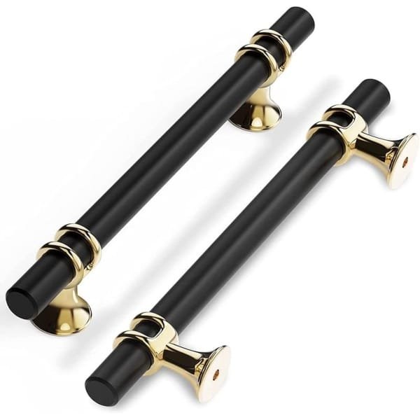 10 Pieces Keuken Kast Handgrepen 192mm - Zwarte Deur Handgrepen - Keuken Accessoires Black