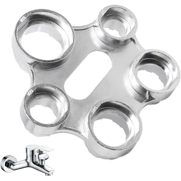 10 Sizes Aerator Mounting Wrench - Universal Jet Regulator - Zinc Alloy Key - Keuken Accessoires