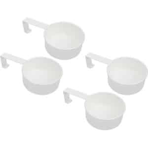 4 Stuks Roestvrijstalen Maatlepels voor Thee, Koffie en Melkpoeder - Huishoudelijke Keuken Accessoires