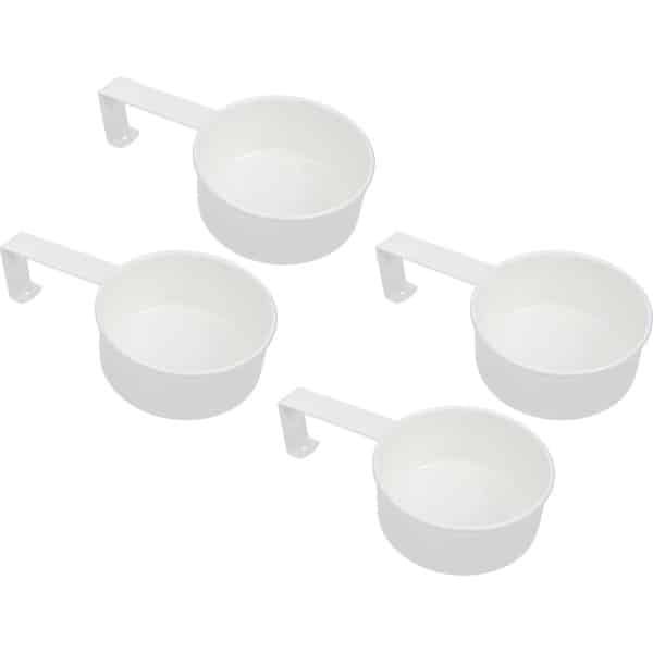 4 Stuks Roestvrijstalen Maatlepels voor Thee, Koffie en Melkpoeder - Huishoudelijke Keuken Accessoires