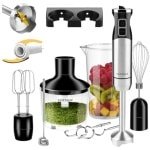 400 W Staafmixer met hakmolen en accessoires - Kookgemak in de keuken