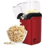 Air Popcorn Machine - Elektrische maïsverwerkingsapparatuur met snelle warme lucht - Maakt tot 8 kopjes maïsmachine - Voor verjaardag, keuken, thuis en filmavonden