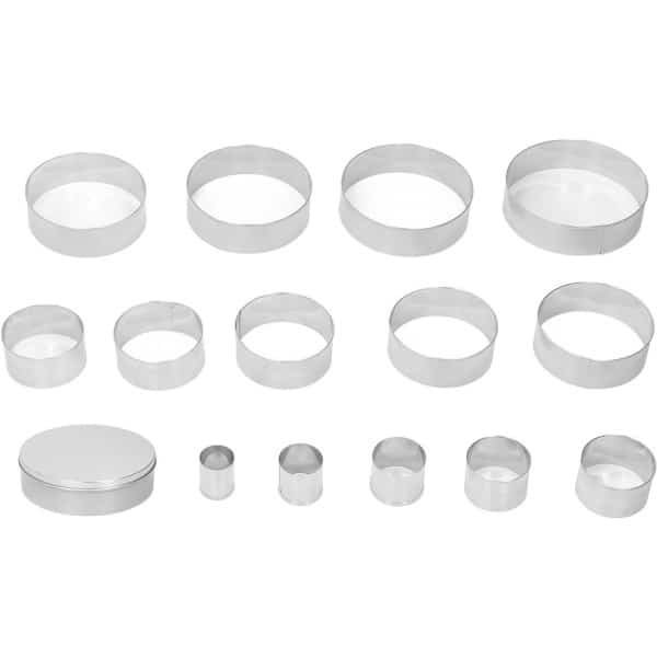 All4You - Koekjessnijset en taartsnijderset van roestvrij staal voor de keuken met 14 delige accessoires