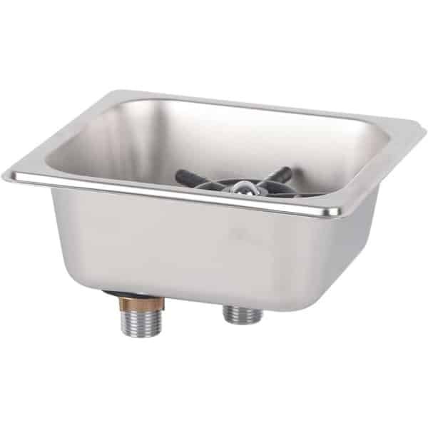 Allecta - Automatische Glazenspoeler voor Keuken | Roestvrijstalen Bekerwasmachine | Accessoires voor Thuis, Hotel, Bar | Koffie, Melk, Theekop