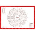 Allecta - Grote siliconen bakmat 90 x 60 cm voor bakken en deeg met antislip - keuken accessoire voor fondant, gebak, pizza en brood