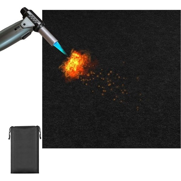 Allecta - Hittebestendige vuurvaste onderlegger voor kachel en barbecue - Thuis keuken accessoire