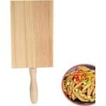 Allecta - Houten Bord voor Gnocchi, Spaghetti en Macaroni - Pasta Stempel Maker en Snijder - Keukengereedschap en Accessoires voor Zelfgemaakte Pasta - Thuis en Restaurant Keuken