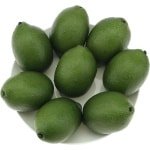 Allecta - Kunstfruit Set Levensecht Groen Citroen Decoratie Nep Fruit Keuken Accessoires 8 stuks