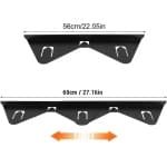 Allecta - Set van 2 Kachel Kloof Covers - Roestvrijstalen Aanrecht Gap Filler - Keuken Accessoire.