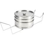 Allecta - Stoomboot Mand Fornuis Pot Accessoires van RVS, 3 Tier Snelkookpan Accessoires, Voedsel Fornuis - Handige Keuken Gadgets