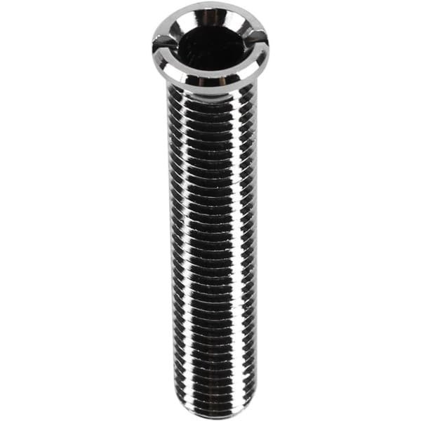 Allecta - Universele holle spiraal spoelbak schroef M12 x 70mm - keuken accessoire - roestvrij staal