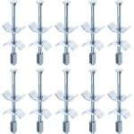 Allecto Plus - 10-delig - M6 Werkblad Verbindingsstukken - Voor Werkbladen en Keuken - Meubel Accessoires