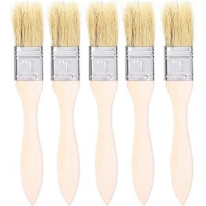 Allecto Plus - Houten Handvat BBQ Borstel set - Keuken Accessoires voor Buiten Kamperen en Bakken