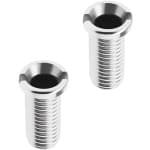 Cosensi - Keukengootsteen mandschroef, M12 x 25 mm roestvrijstalen schroef voor wastafel zeef stop - Set van 2 - Keuken accessoires