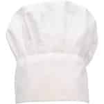 Cosensi - Koksmuts - Wit - Voor Koken en Bakken - Verkleedkleding - Schort en Bakaccessoires - Chef-kokskostuum - Hoed - Keuken - Accessoires - One Size - Verstelbaar