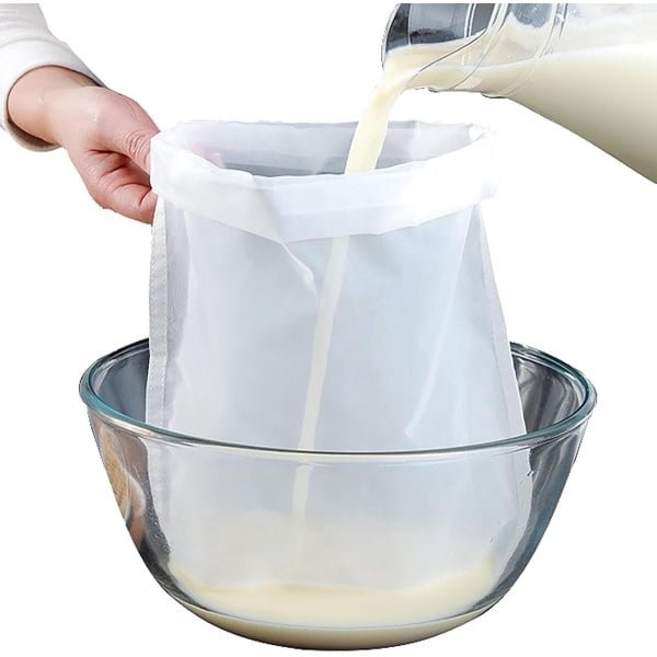 Cosensi - Nylon Filter Zak Zeef Sojamelk Tofu Sap Filter Ultra Fijne Wijn Squeeze Mesh Lekkage Opvang - Keuken Accessoires Professioneel