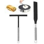 Cosensi - RVS pannenkoekenspatel en deegverdeler voor thuis bakken - keuken accessoires - kookgerei voor bakken en koken