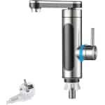 Directe Warme Waterkraan - Tankloze Elektrische Roteerbare Kraan, 3300W LED Digitaal Display, Geschikt voor Keuken en Camper