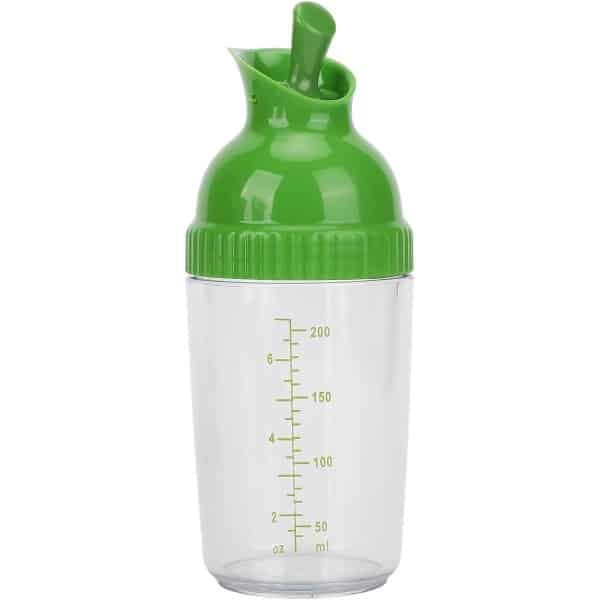 Dressing Container - Salad Dressing Shaker - Drop Resistant - Keuken Accessoire - Groene Kleur