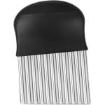 EXCITAT Frietsnijder - Aardappel Mesje - Keuken accessoires - RVS - Voor groenten, friet, boter, fruit - Zwart