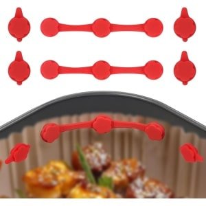 Egoods - Magneten Siliconen Gesp voor Bakpapier, Hoge Temperatuurbestendig Bloemvormige Accessoires - Voorkom Aanbranden - Keuken Gadgets.