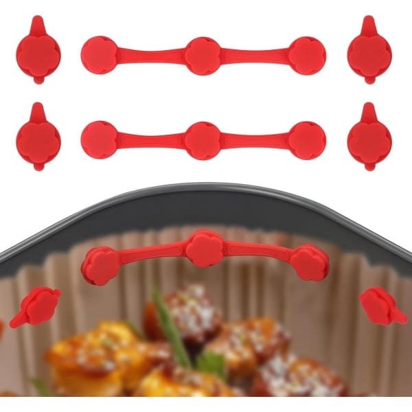 Egoods - Magneten Siliconen Gesp voor Bakpapier, Hoge Temperatuurbestendig Bloemvormige Accessoires - Voorkom Aanbranden - Keuken Gadgets.